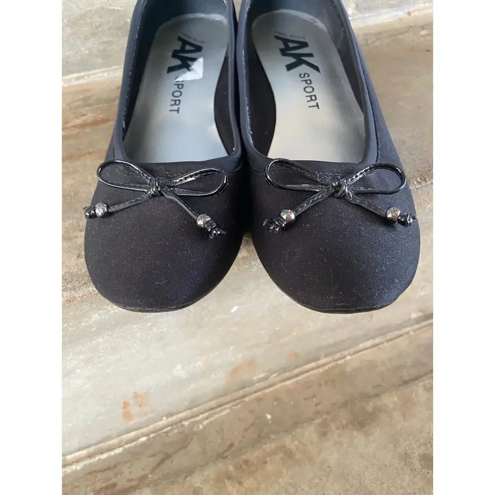 AK Sport black ballet style wedge - Picture 4 of 7